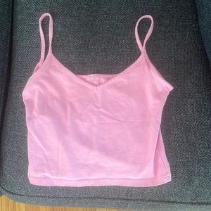 John Galt (Brandy Melville) pink spaghetti strap tank!
